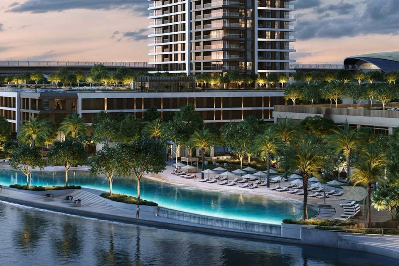 Palace Residences Creek Blue